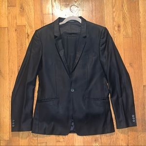 ZARA MEN’S BLACK SUIT SZ 38R